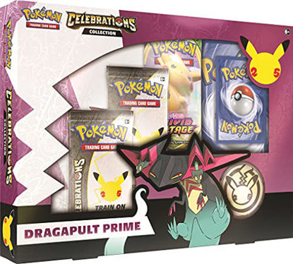 Picture of Pokémon | Celebrations Collection Dragapult Prime | Card Game | Ages 6+ | 2 Players | 10+ Minutes Playing Time
