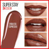 Picture of Maybelline New York Super Stay 24, 2-Step Liquid Lipstick Makeup, Long Lasting Highly Pigmented Color with Moisturizing Balm, Endless Espresso, Brown, 1 Count