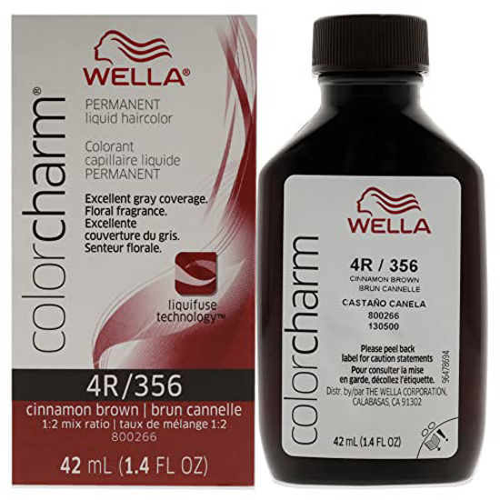 GetUSCart WELLA Color Charm Permanent Liquid Hair Color for Gray