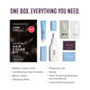 Picture of Madison Reed Radiant Hair Color Kit, Darkest Brown for 100% Gray Coverage of Resistant Gray Hair, Ammonia-Free, 3.5NNN Ravenna Brown, Permanent Hair Dye, Pack of 1