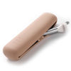 Picture of FERYES Large Travel Makeup Brush Holder, Magnetic Anti-fall Out Silicon Portable Cosmetic Face Brushes Holder, Soft and Sleek Makeup Tools Organizer for Travel- (8.27 * 2.36 * 1.57)