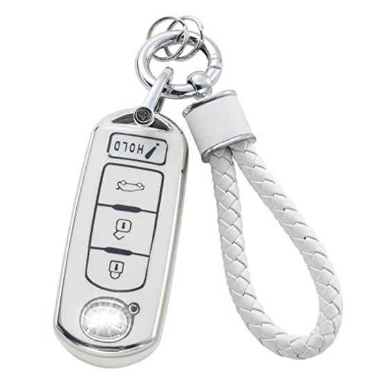 GetUSCart- YO&YOYE for Mazda Key Fob Cover with Keychain, Soft TPU