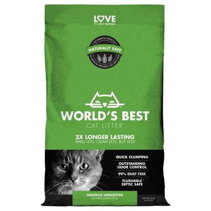Picture of WORLD'S BEST CAT LITTER Original Unscented 8 Pounds