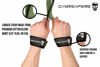 Picture of Lifting Wrist Straps for Weightlifting, Bodybuilding, Powerlifting, Strength Training, & Deadlifts - Padded Neoprene with 18" Cotton (Military Green)