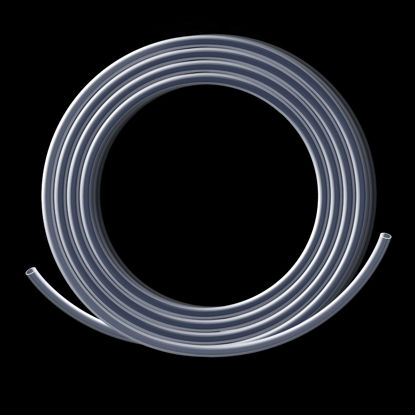 Picture of XHF 1/4 Inch 3:1 Waterproof Clear Heat Shrink Tubing Marine Grade Wire Cable Adhesive Lined Tube Insulation Seal Against Moisture Corrosion and Air Leakage, 20 Ft