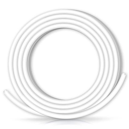 Picture of XHF 3/16 Inch 3:1 Waterproof White Heat Shrink Tubing 20 Ft Marine Grade Wire Cable Adhesive Lined Tube Insulation Seal Against Moisture Corrosion and Air Leakage