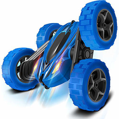 Picture of Remote Control Car RC Cars - Drift High Speed Off Road Stunt Truck, Race Toy with 2 Rechargeable Batteries, 4 Wheel Drive, Cool Birthday Gifts for Boys Age 6 7 8 9 10 11 Year Old Kids Toys