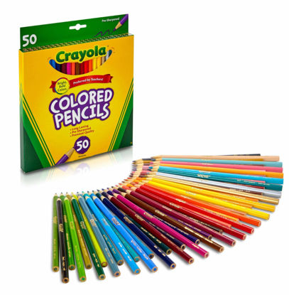 Picture of Crayola Colored Pencils, 50 Count