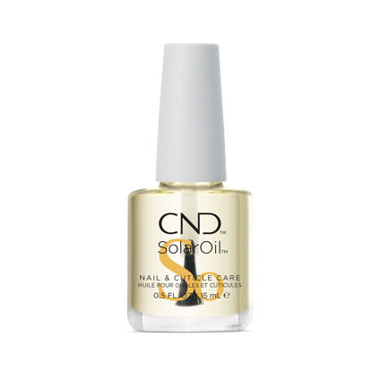 Picture of Nail & Cuticle Care by CND, SolarOil for Dry, Damaged Cuticles, Infused with Jojoba Oil & Vitamin E for Healthier, Stronger Nails, 0.5 Fl Oz