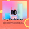 Picture of Beetles Gel Nail Polish Carly Coral Orange Color Neon Soak Off LED Nail Lamp Gel Polish -SIZE: .5 fl.Oz/Each 15 ml/Each