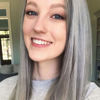 Picture of oVertone Haircare Color Depositing Conditioner - 8 oz Semi Permanent Hair Color Conditioner with Shea Butter & Coconut Oil - Vibrant Silver Temporary Cruelty-Free Hair Color (Vibrant Silver)