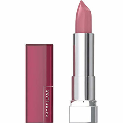 Picture of Maybelline New York Color Sensational Lipstick, Lip Makeup, Cream Finish, Hydrating Lipstick, Romantic Rose, Pink,1 Count
