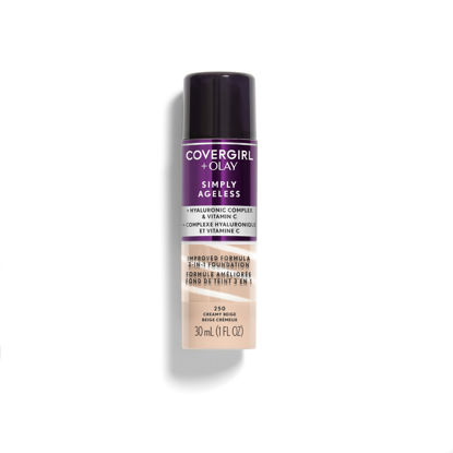 Picture of COVERGIRL & Olay Simply Ageless 3-in-1 Liquid Foundation, Creamy Beige, 1 Fl Oz (Pack of 1)