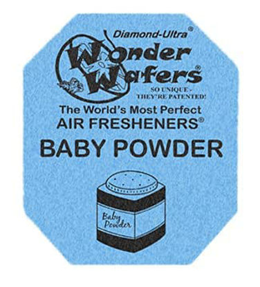 Picture of Wonder Wafers Air Fresheners 50ct. Individually Wrapped, Baby Powder Fragrance