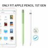 Picture of Delidigi Pencil Case Compatible with Apple Pencil 1st Generation Case, Gradient Color Case Sleeve Silicone Cover Accessories for Apple Pencil 1st Gen (Gradient Green)