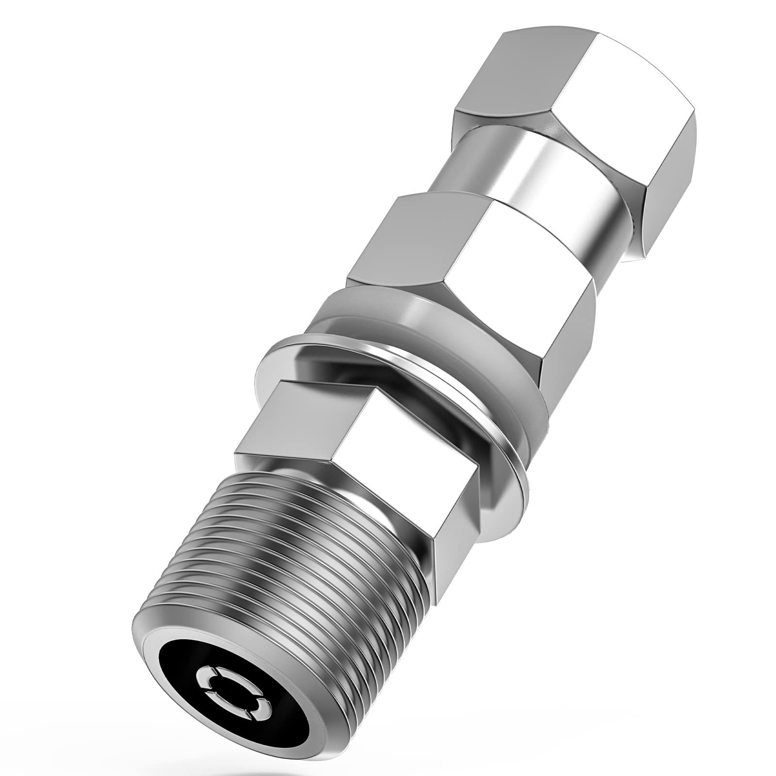 GetUSCart- Heavy Duty CB Antenna Stud Mount Adapter Copper Nickel ...