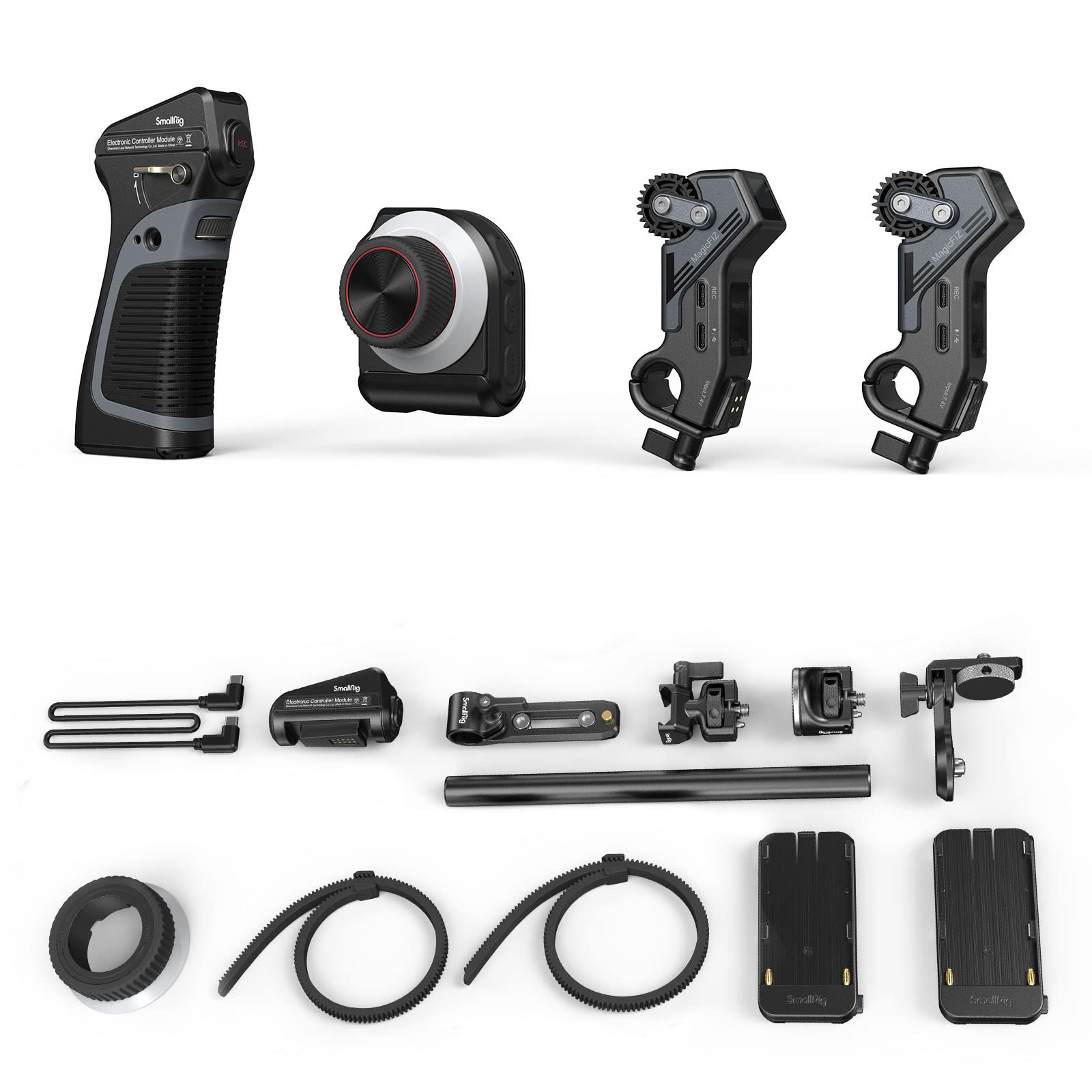 GetUSCart SmallRig MagicFIZ Wireless Follow Focus Two Motor Kit with