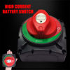 Picture of Ampper High Current Battery Switch, 12-48 V Battery Master Cut Disconnect Switch Isolator for Marine Boat, Ship, Yacht, RV, Truck (On/Off, High Current)