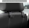 Picture of Purse Hook for Car, Superior Leather Headrest Hanger Matching Cars Interior, Brown Back Seat Organizer Storage Holder