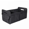 Picture of AOKJOY Car Trunk Organizer Car Storage Organizer Collapsible Multi Compartment Car Organizer Adjustable Straps Car Organizer for SUV(Black)