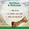 Picture of Nylabone Healthy Edibles WILD Natural Long-Lasting Dog Treats - Dog Bone Treats - Bison Flavor, Medium (2 Count)
