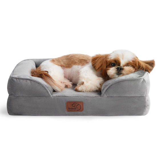 Bolster dog bed clearance with removable cover