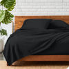 Picture of Bare Home Twin XL Sheet Set - 1800 Ultra-Soft Microfiber Twin Extra Long Bed Sheets - Double Brushed - Deep Pockets - Easy Fit - Extra Soft - 3 Piece Set - Bed Sheets & Pillowcases (Twin XL, Black)