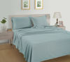 Picture of LANE LINEN 100% Organic Cotton Twin XL Sheets Set 3-Piece Pure Percale Bedsheets Soft Bedding Breathable Fits Mattress Upto 15" Deep - Cool Blue