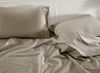 Picture of LANE LINEN 100% Organic Cotton Twin XL Sheets Set 3-Piece Pure Percale Bedsheets Bedding Breathable Fits Mattress Upto 15" Deep - Taupe
