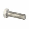 Picture of 3/8-16 x 1-3/4" (1/2" to 6" Available) Hex Head Screw Bolt, Fully Threaded, Stainless Steel 18-8, Plain Finish, Quantity 8