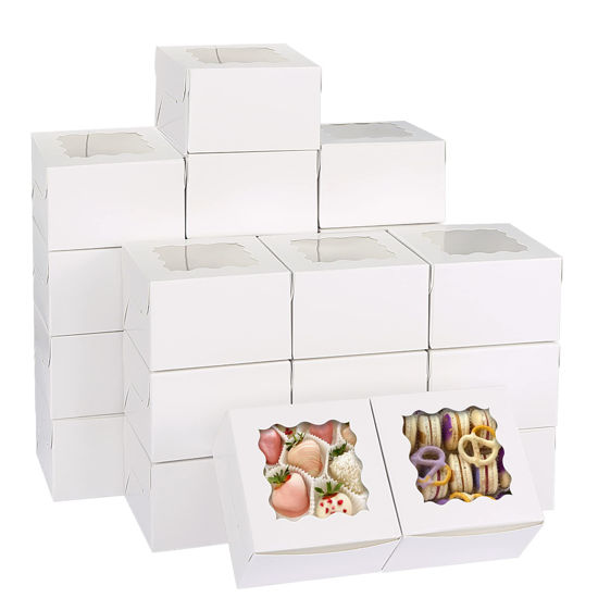 Small candy store boxes with window