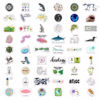 Picture of 100Pcs Funny Biology Stickers for Laptop & Water Bottles, Small Biology Sticker Pack for Teachers & Students - Funny Biology Gifts for College Students, Kids and Teachers, Biology Nerd Gifts