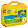 Picture of LEGO Classic Creative Suitcase 10713 - Includes Sorting Storage Organizer Case with Fun Colorful Building Bricks, Preschool Learning Toy for Kids, Boys and Girls Ages 4 Years Old and Up