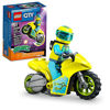 Picture of LEGO City Stuntz Cyber Stunt Bike 60358, Flywheel-Powered Motorbike Toy to Perform Jumps and Tricks, Action Toys for Boys and Girls Ages 5 Plus, Extension Set