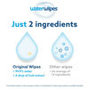 Picture of WaterWipes Plastic-Free Original Baby Wipes, 99.9% Water Based Wipes, Unscented & Hypoallergenic for Sensitive Skin, 720 Count (12 packs), Packaging May Vary