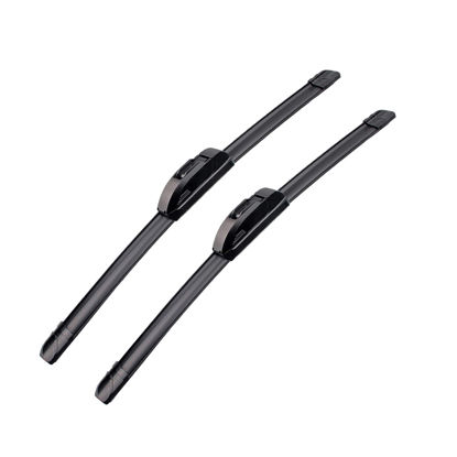 Picture of ZIXMMO OEM Quality 26in + 24in Premium All-Season Windshield Wiper Blades for Original Equipment Replacement(Set of 2)