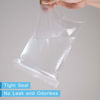 Picture of 200 Pcs- 14" x 20", 2 Mil Clear Plastic Reclosable Zip Poly Bags with Resealable Lock Seal Zipper for Clothing, T-Shirts, Pants