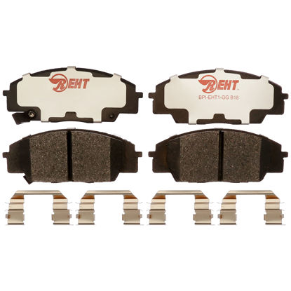 Picture of Premium Raybestos Element3 EHT™ Replacement Front Brake Pad Set for Select Acura CSX/RSX and Honda Civic/S2000 Model Years (EHT829H)