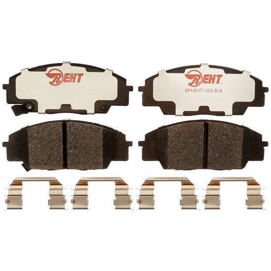 Picture of Premium Raybestos Element3 EHT™ Replacement Front Brake Pad Set for Select Acura CSX/RSX and Honda Civic/S2000 Model Years (EHT829H)