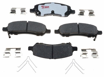 Picture of Raybestos Element3 EHT™ Replacement Rear Brake Pad Set for Select 2013-2016 Dodge Dart Model Years (EHT1647H)