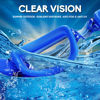 Picture of EverSport Swim Goggles, Pack of 2, Swimming Glasses for Adult Men Women Youth Kids Child, Anti-Fog, UV Protection, Shatter-proof, Watertight(Blue&Pink)