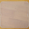Picture of MicoYang Silicone Dish Drying Mat for Multiple Usage,Easy clean,Eco-friendly,Heat-resistant Silicone Mat for Kitchen Counter or Sink,Refrigerator or Drawer liner Translucent M 12 inches x 12 inches