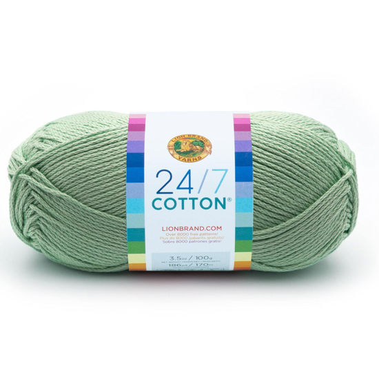 Picture of (1 Skein) 24/7 Cotton® Yarn, Mint