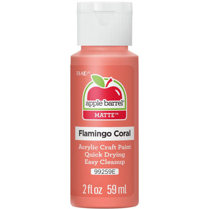 Picture of Apple Barrel Acrylic Paint, Flamingo Coral