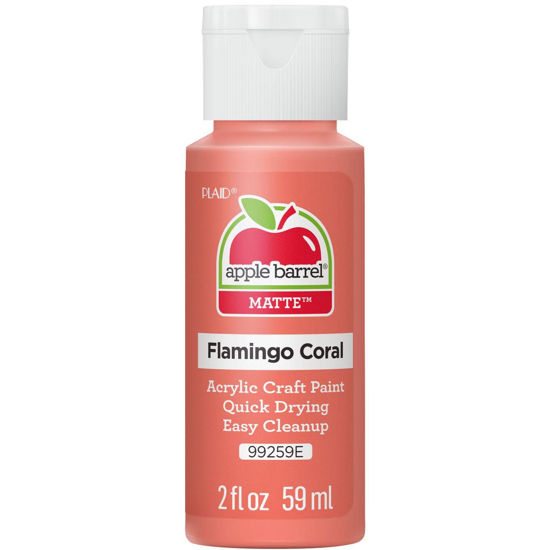 Picture of Apple Barrel Acrylic Paint, Flamingo Coral