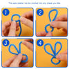 Picture of 100 Pieces Pipe Cleaners Chenille Stem, Solid Color Pipe Cleaners Set for Pipe Cleaners DIY Arts Crafts Decorations, Chenille Stems Pipe Cleaners (Lake Blue)