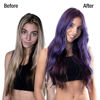 Picture of No Fade Fresh Purple Bordeaux Hair Color Depositing Shampoo with BondHeal Bond Rebuilder - Maintain & Refresh Grape Purple Color, Temporary Hair Color Dye- Sulfate, Paraben, and Ammonia Free 6.4 oz