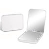 Picture of Kintion Pocket Mirror, 1X/3X Magnification LED Compact Travel Makeup Mirror, Compact Mirror with Light, Purse Mirror, 2-Sided, Portable, Folding, Handheld, Small Lighted Compact Mirror for Gift, White