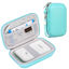 Picture of Canboc Hard Case for New Canon Ivy 2 Mini/Canon Ivy Mini/Canon Ivy CLIQ+ CLIQ 2 CLIQ+2 Photo Printer Mobile Wireless Bluetooth Instant Camera Printer, Mesh Bag fit Photo Paper Cable, Mint Green