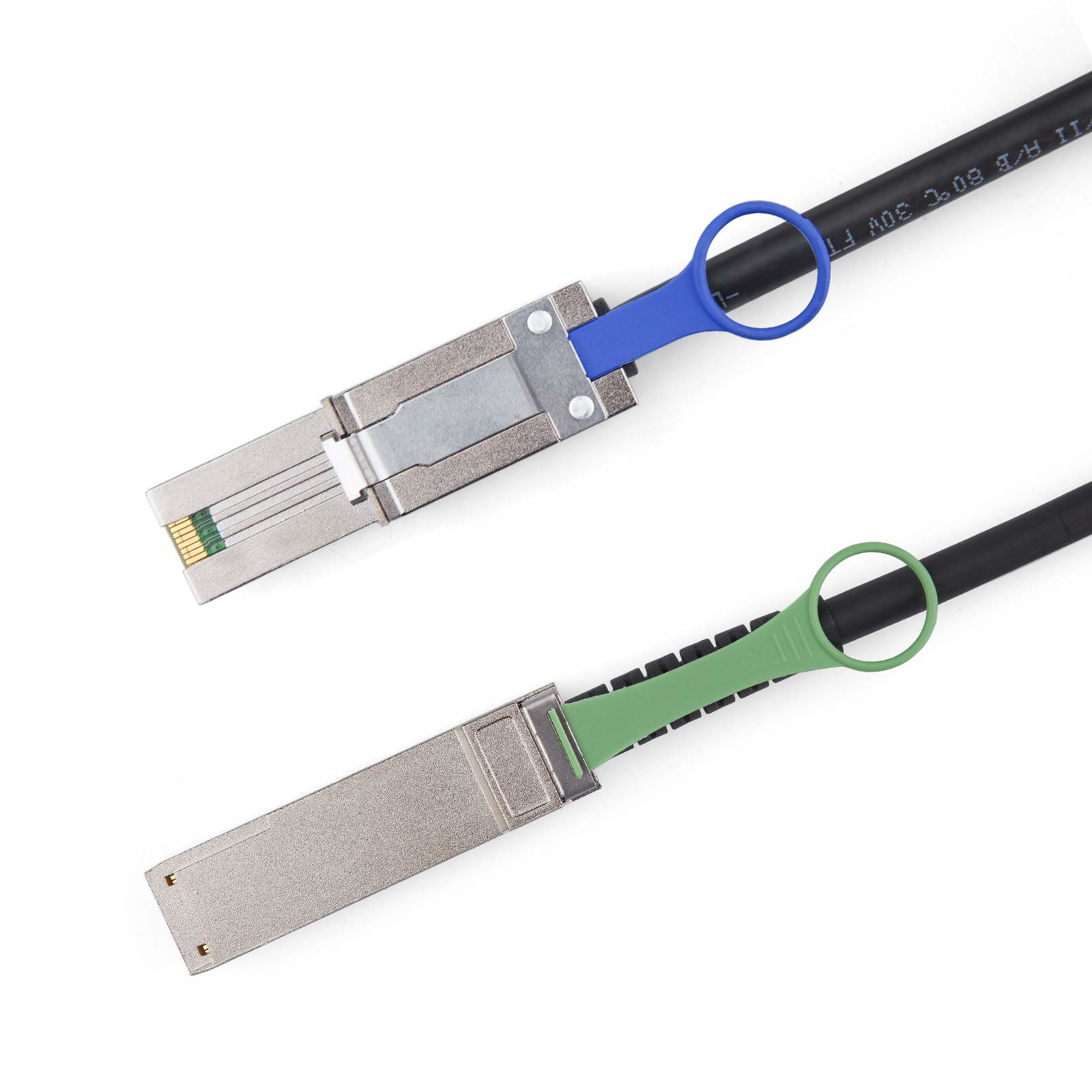 GetUSCart- QSFP (SFF-8436) to MiniSAS HD SFF-8088 DDR Hybrid SAS Cable ...